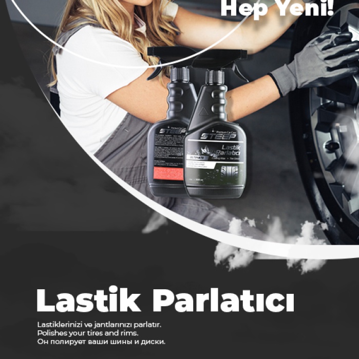 STEEP Ultimate Lastik ve Tampon Parlatıcı 500 Ml