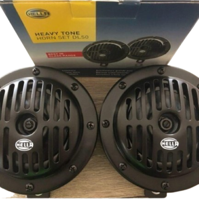 Süperton Korna Ikili Set 12 Volt Yeni Model Perçinli