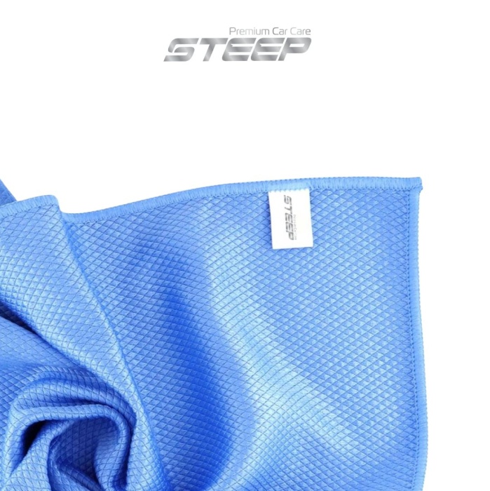 STEEP Ultimate Mikrofiber Baklava Desen Cam Temizlik Bezi 40x40 Cm