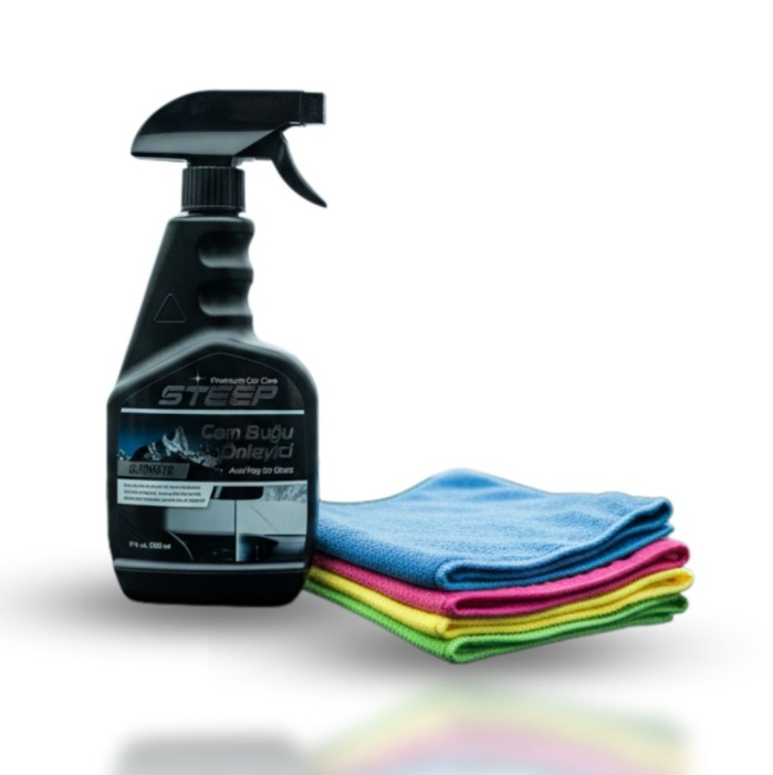 STEEP Ultimate Cam Buğu ve Leke Önleyici 500 Ml Mikrofiber Uygulama Bezi 40x40