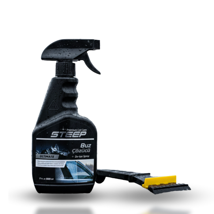 STEEP Ultimate Cam Buz Çözücü ve Buzlanma Önleyici 500 Ml STEEP Buz Kırıcı Terminatör