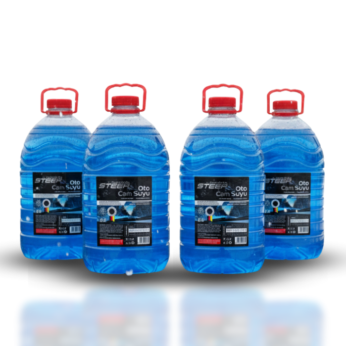 STEEP Oto Cam Suyu -20 Derece Antifriz İçerikli 5 Lt 4 Adet