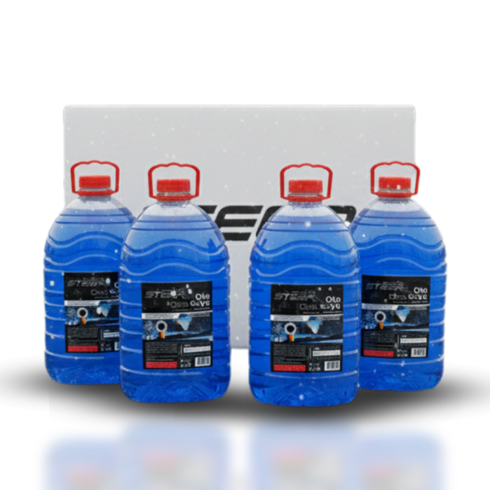 STEEP Oto Cam Suyu -20 Derece Antifriz İçerikli 5 Lt 4 Adet
