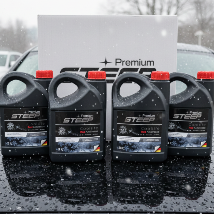 STEEP Coollife Antifriz -42 Derece Kırmızı 3 Lt 4 Adet