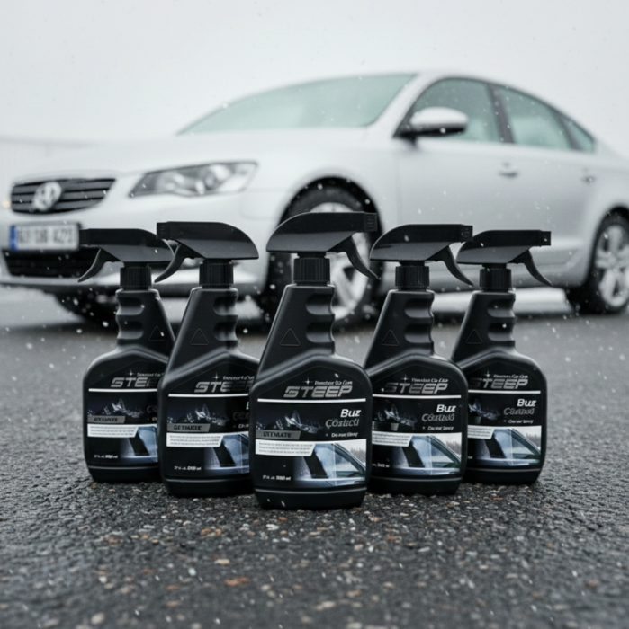 STEEP Ultimate Cam Buz Çözücü ve Buzlanma Önleyici 500 Ml 5 Adet