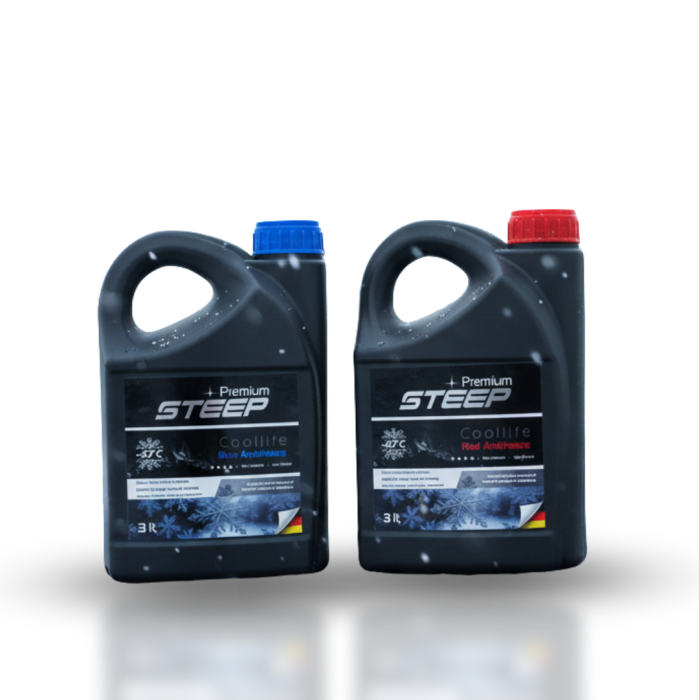 STEEP Coollife Antifriz Mavi -37 Derece Kırmızı -42 Derece