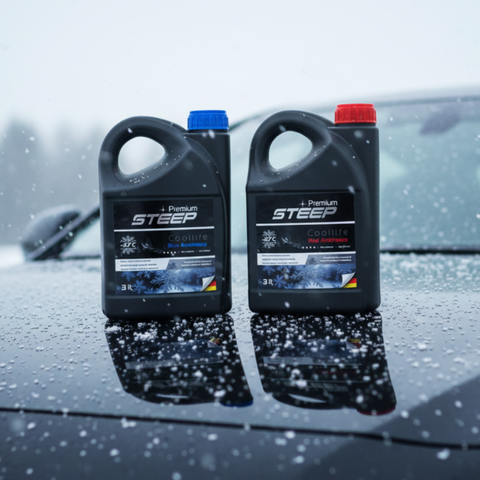 STEEP Coollife Antifriz Mavi -37 Derece Kırmızı -42 Derece