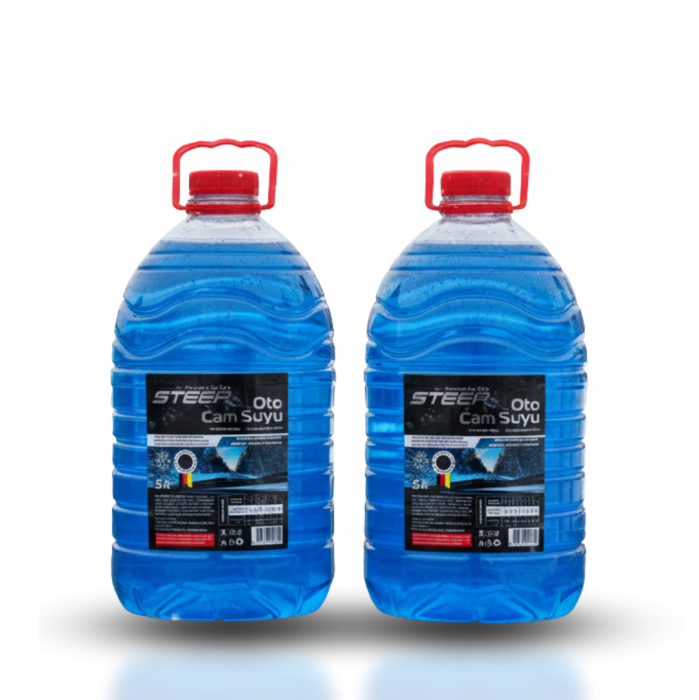 STEEP Oto Cam Suyu -20 Derece Antifriz İçerikli 5 Lt 2 Adet