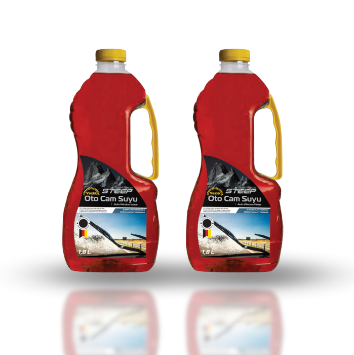 STEEP Oto Yazlık Cam Suyu 1.8 Lt 2 Adet
