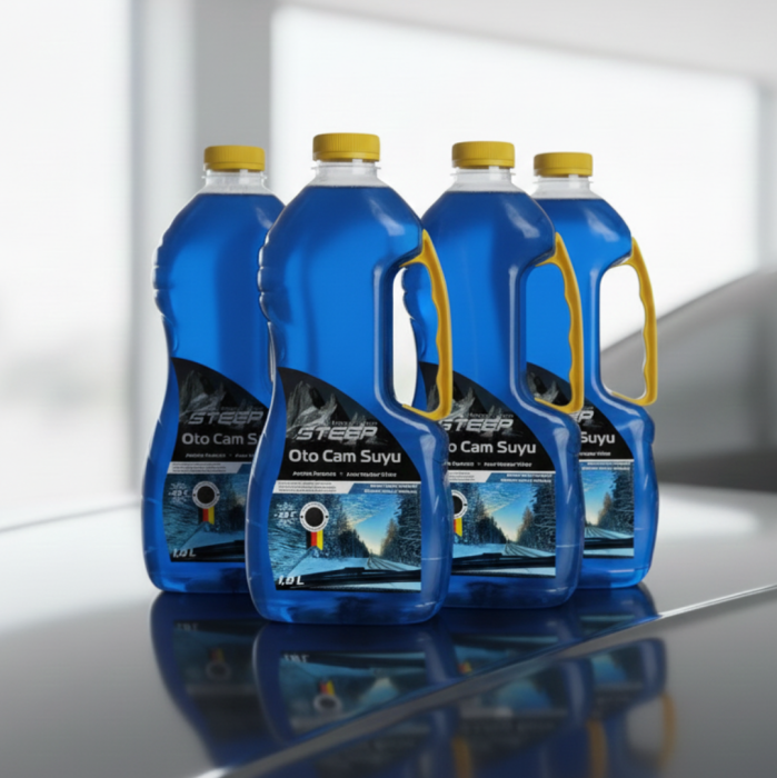 STEEP Oto Cam Suyu -20 Derece Antifriz İçerikli 1.8 Lt 4 Adet