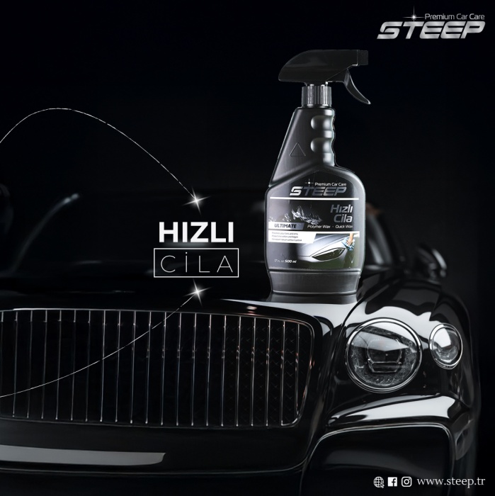 STEEP Ultimate Oto Yıkama Seti 6 Parça Premium Ürün ve Mikrofiber 40X40 Bez