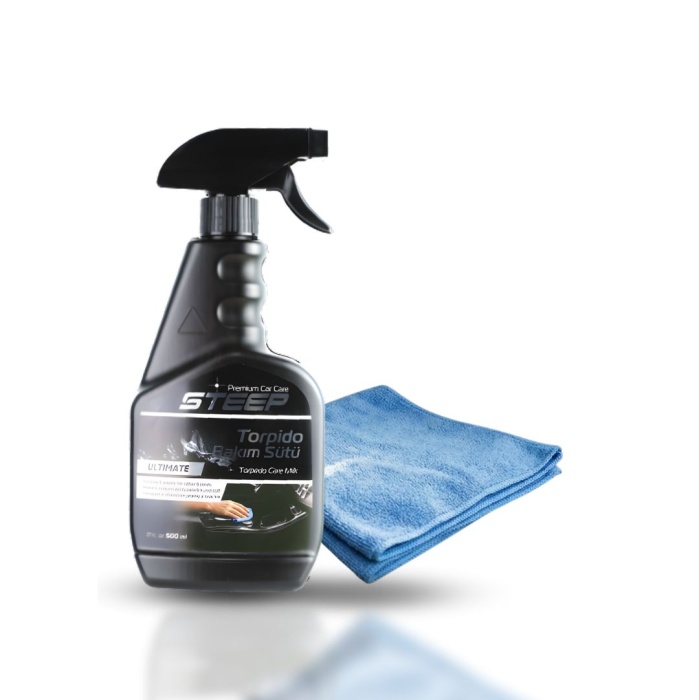 STEEP Ultimate Torpido Bakım sütü ve Temizleyici Parlatıcı 500 Ml Mikrofiber 40X40 Bez