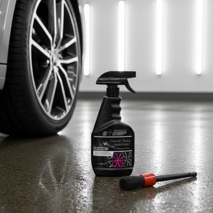 STEEP Ultimate Demir Tozu Temizleyici 500 Ml Detay Temizlik Fırçası
