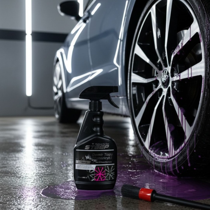 STEEP Ultimate Demir Tozu Temizleyici 500 Ml Detay Temizlik Fırçası