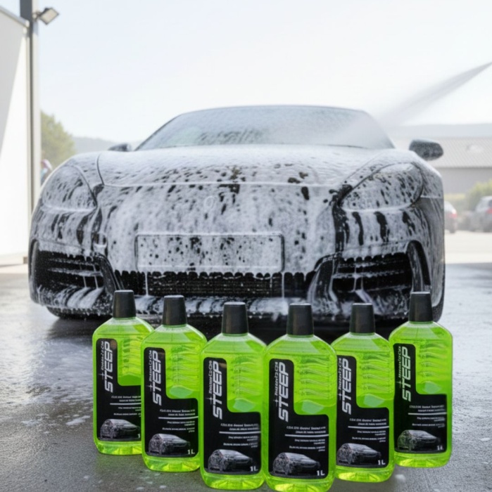 STEEP Ultimate Cilalı Oto Şampuan Ph Nötr 1 Lt 6 Adet