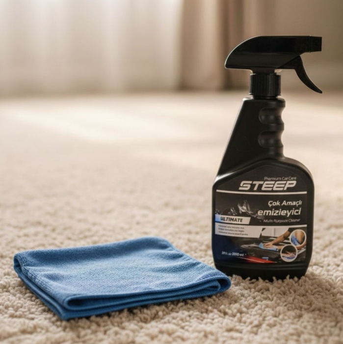 STEEP Ultimate Çok Amaçlı Leke Çıkarıcı ve Yüzey Temizleyici 500 Ml Mikrofiber Bez 40X40