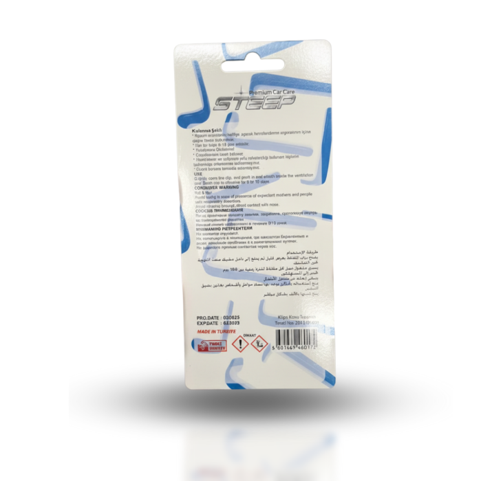 STEEP Ultimate Araç İçi Klima Kokusu Klipsli 4 Adet Magnolia Aromalı