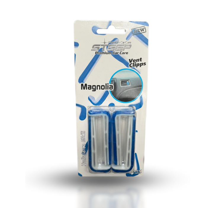 STEEP Ultimate Araç İçi Klima Kokusu Klipsli 4 Adet Magnolia Aromalı