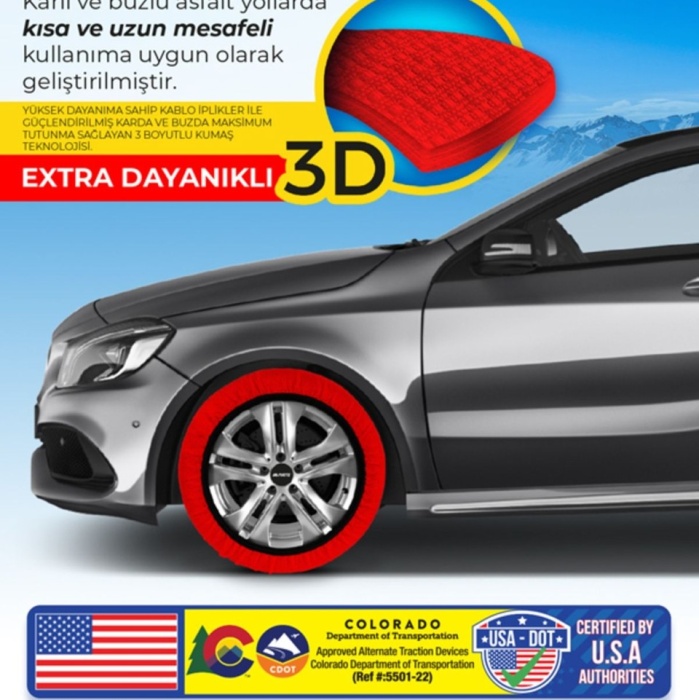 Matte Kar Çorabı - Active Series