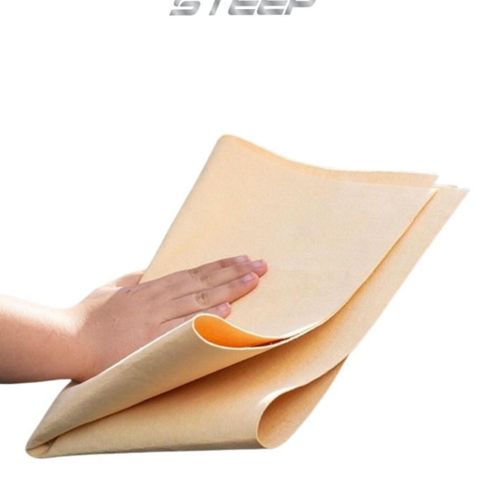 STEEP Ultimate Güderi Bez 240 GSM 50x70 cm Premium Oto Kurulama Bezi