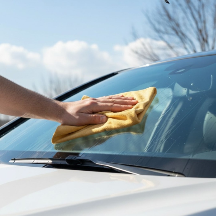 STEEP Ultimate Güderi Bez 240 GSM 50x70 cm Premium Oto Kurulama Bezi