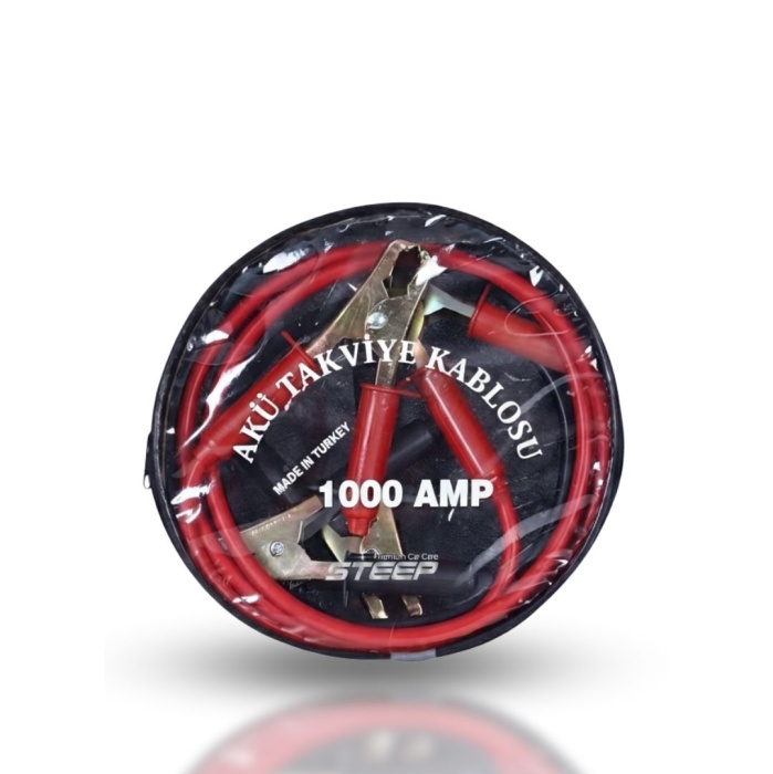 STEEP Akü takviye kablosu 1000 Amper 230mm Kablolu Çantalı
