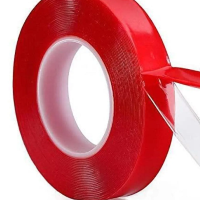 Çift Taraflı Nano Bant 2 Metre Şeffaf Kuvvetli Yapıştırıcı Bant