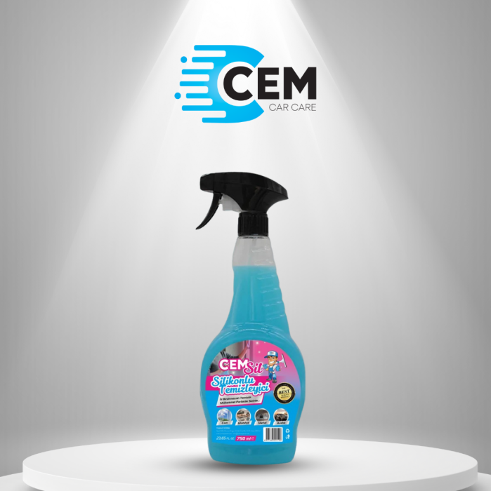 CEM CAR CARE Cem Sil Silikonlu Cam ve Yüzey Temizleyici 750 Ml