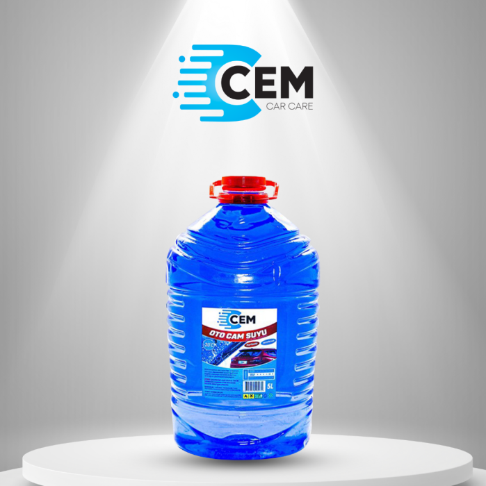 CEM CAR CARE Cam Suyu 5 LT Antifriz İçerikli -20 Derece