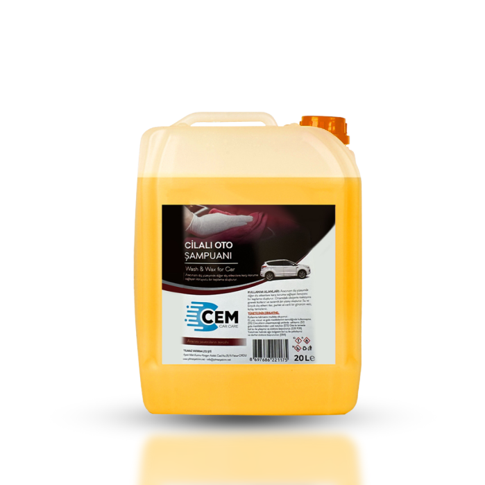 CEM CAR CARE Cilalı Oto Şampuan 20 LT