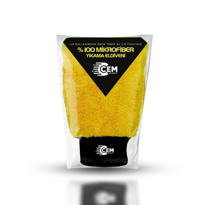 CEM CAR CARE Mikrofiber Yıkama Ve Pasta Eldiveni