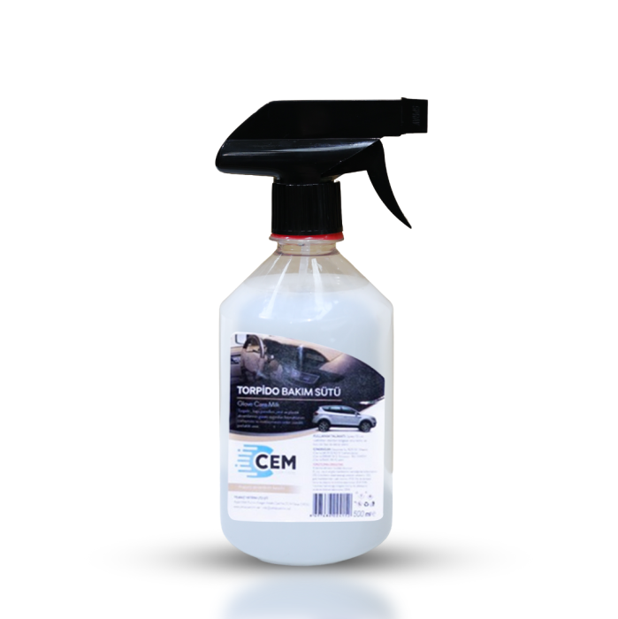 CEM CAR CARE Torpido Bakım Sütü ve Torpido Temizleyici Parlatıcı 500 ML