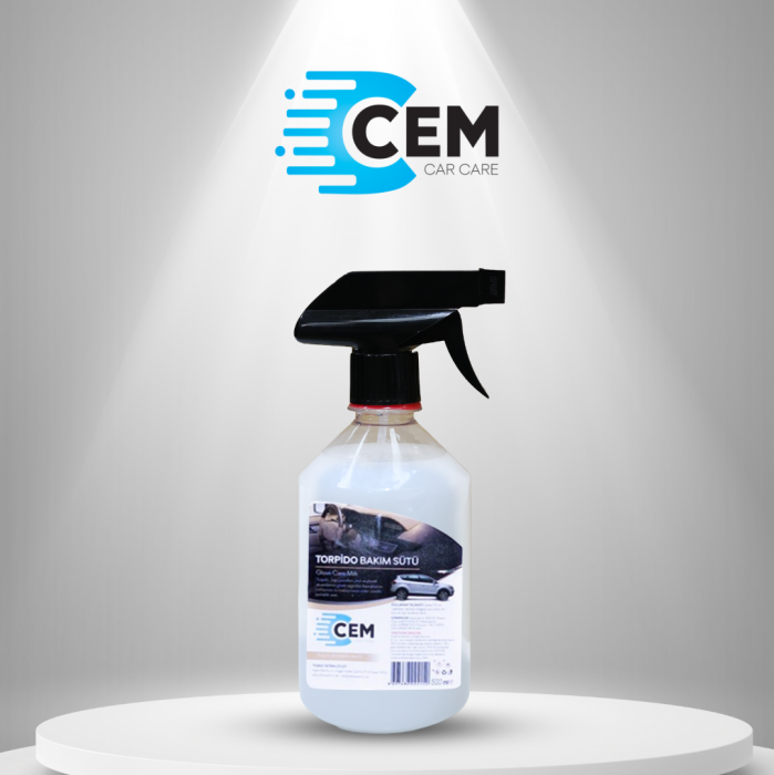 CEM CAR CARE Torpido Bakım Sütü ve Torpido Temizleyici Parlatıcı 500 ML