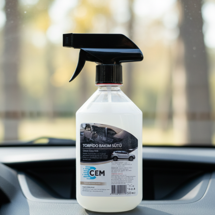 CEM CAR CARE Torpido Bakım Sütü ve Torpido Temizleyici Parlatıcı 500 ML