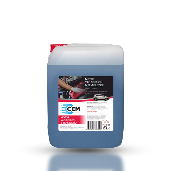 CEM CAR CARE Motor Yağ Sökücü ve Temizleyici 5 KG