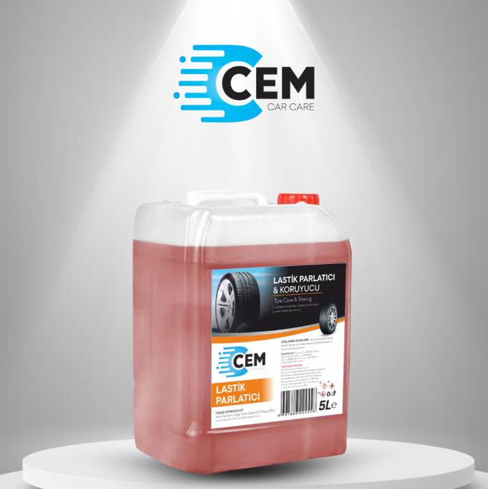CEM CAR CARE Ultra Lastik Parlatıcı ve Koruyucu 5 KG