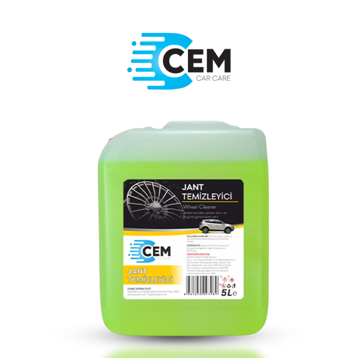 CEM CAR CARE Jant Temizleyici ve Parlatıcı 5 KG