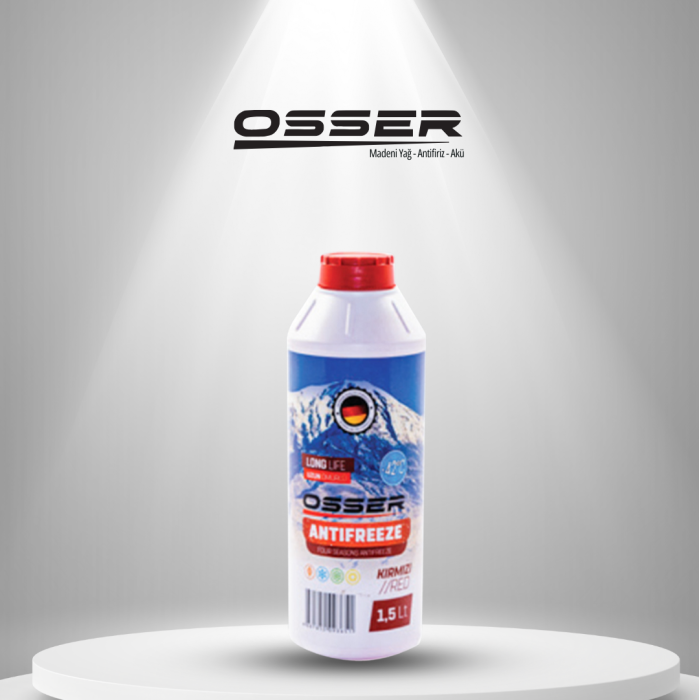 OSSER Antifriz 1,5 LT Kırmızı -42 Derece