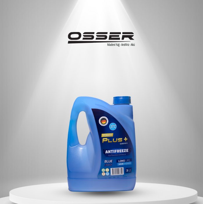 OSSER Power Plus Antifriz 3 LT Mavi -37 Derece