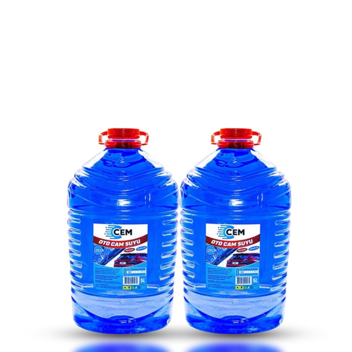 CEM CAR CARE Cam Suyu 5 LT Antifriz İçerikli -20 2Li Avantaj Paket
