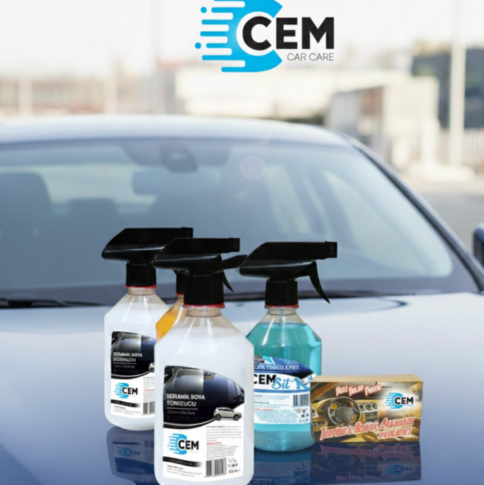 CEM CAR CARE Oto İç Bakım ve Temizlik Seti