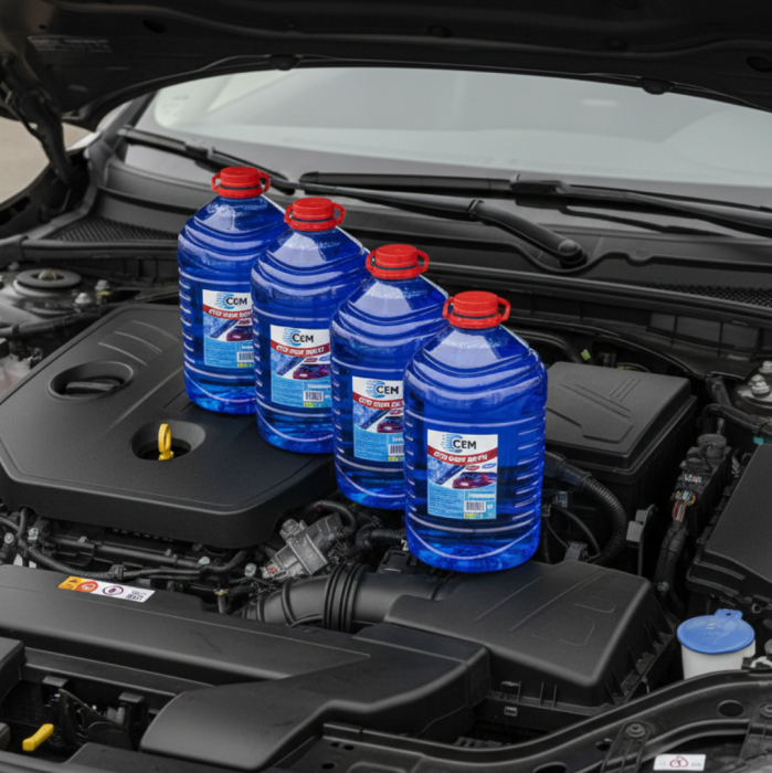 CEM CAR CARE Cam Suyu Antifriz İçerikli -20 5 LT 4Lü Avantaj Paket