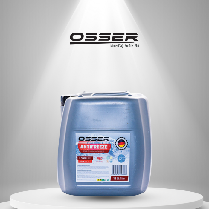 OSSER Antifriz 16 LT Kırmızı -42 Derece