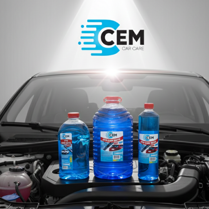CEM CAR CARE Cam Suyu 5 LT Antifriz İçerikli -30