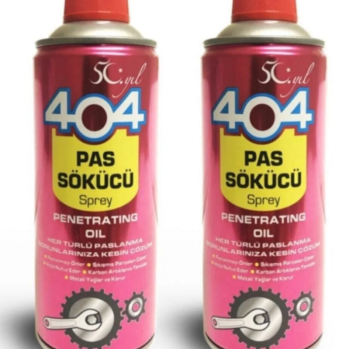 404 Pas Sökücü Sprey 400 Ml. 2 Adet