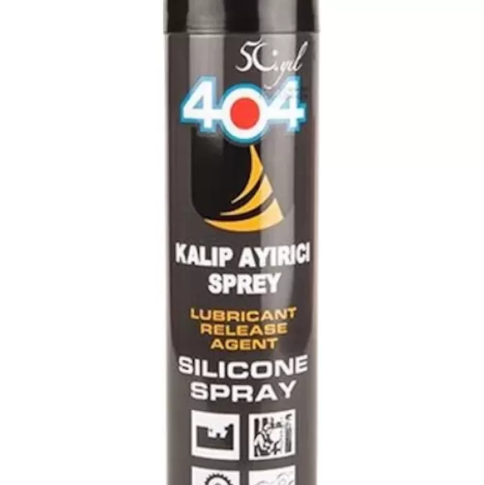 404 Silikonlu Kalıp Ayırıcı ve Yağlayıcı Sprey 400ml