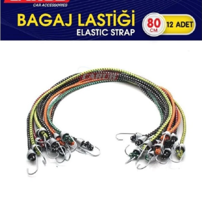 CARUB Bagaj Lastiği Ahtapot 12 Adet