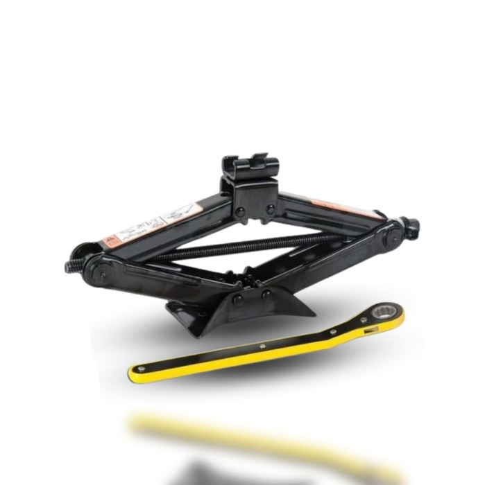 Araba Kaldırma Krikosu Akordiyon Tip Makas Cırcır Kollu 1.5 Ton