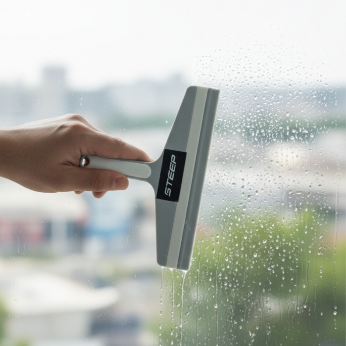 STEEP Cam Temizlik Çek Çek Tezgah Üstü Ve Cam Yumusak Silikonlu 12 Cm