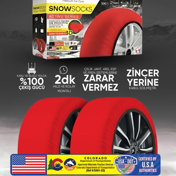 STEEP Kar Çorabı - Active Series M